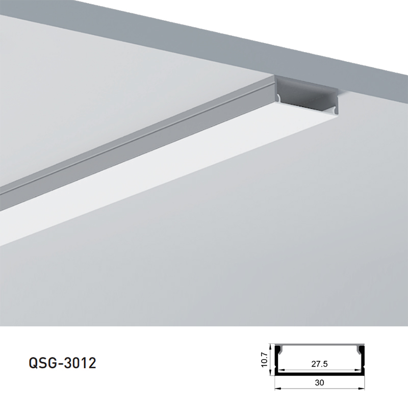 LED Aluminum Channel With Cover For 20mm Multi Row LED Strip Lighting LED Aluminum Channel With Cover For 20mm Multi Row LED Strip Lighting